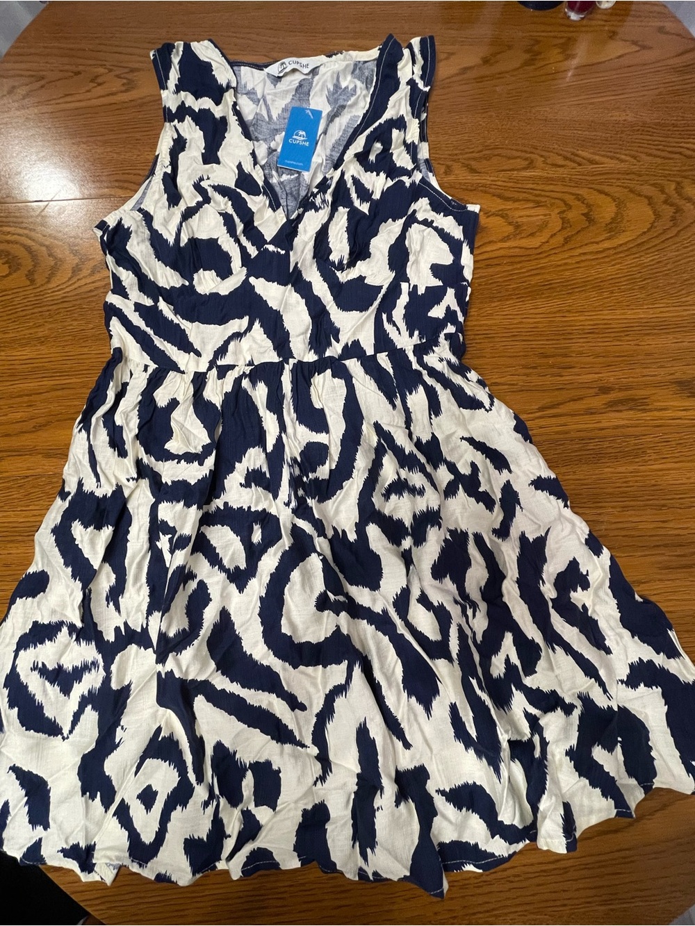 Cupshe Daycation Abstract Mini Dress - Picture 12 of 14